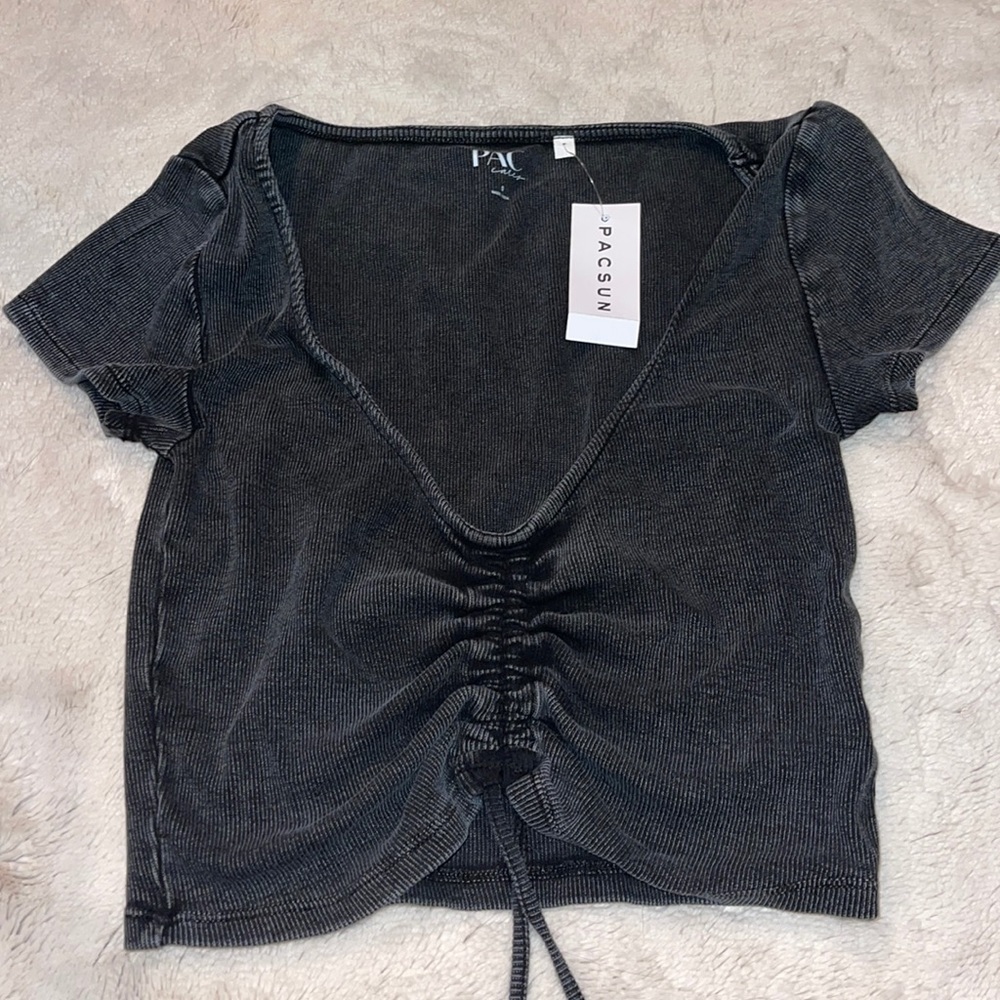 PacSun PACCARES Ivana Cinched T-Shirt